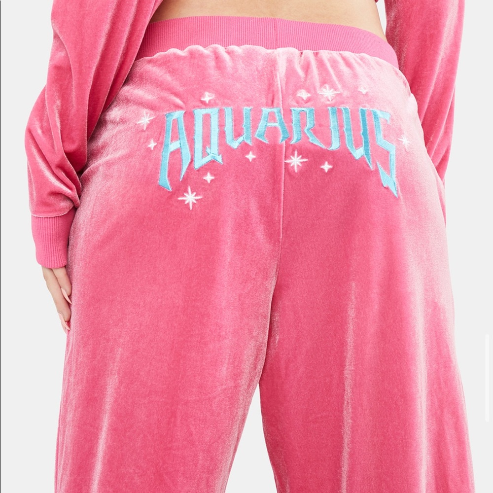 Velour Aquarius Sweatpants DOLLS KILL